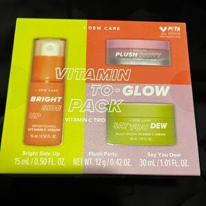 Sold out at anthropology in minutes! Set of 3 vitamin c skincare.